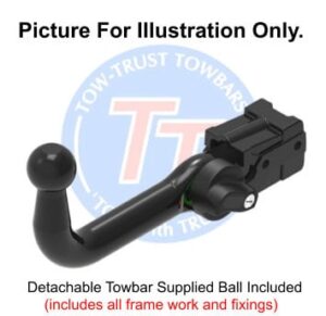 FIAT Scudo Van Detachable Towbar 2022 Onwards