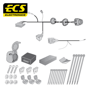 AUDI A5 Coupe 7 Pin Dedicated Electrics 06/2007 - 09/2016 - AU06707U