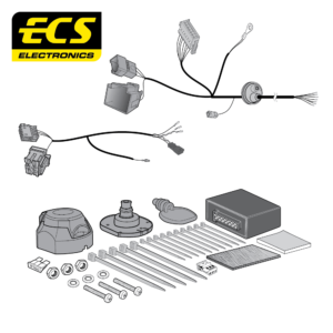 AUDI A5 Cabriolet 7 Pin Dedicated Towbar Electrics 03/2017 - 07/2023 - AU06807M