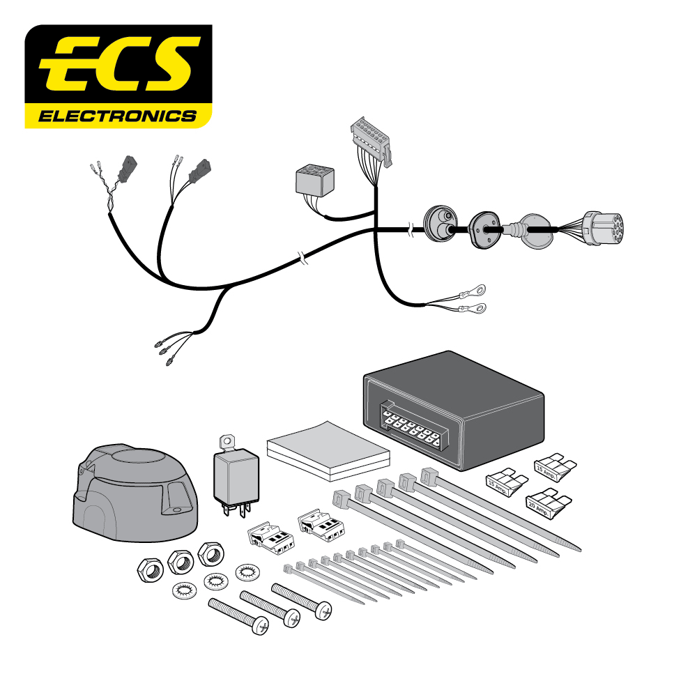 AUDI A6 ALLROAD Estate 13 Pin Dedicated Electrics 06/2019 - 07/2023 - AU07713