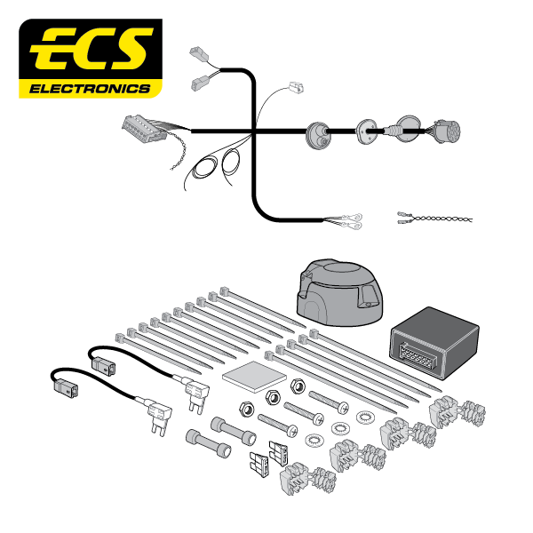 BMW IX3 13 Pin Dedicated Electrics 01/2021 - Onwards - BW03313U