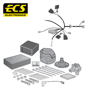 DACIA DUSTER 7 Pin Dedicated Towbar Electrics 05/2010 - 02/2018 - DA01807U