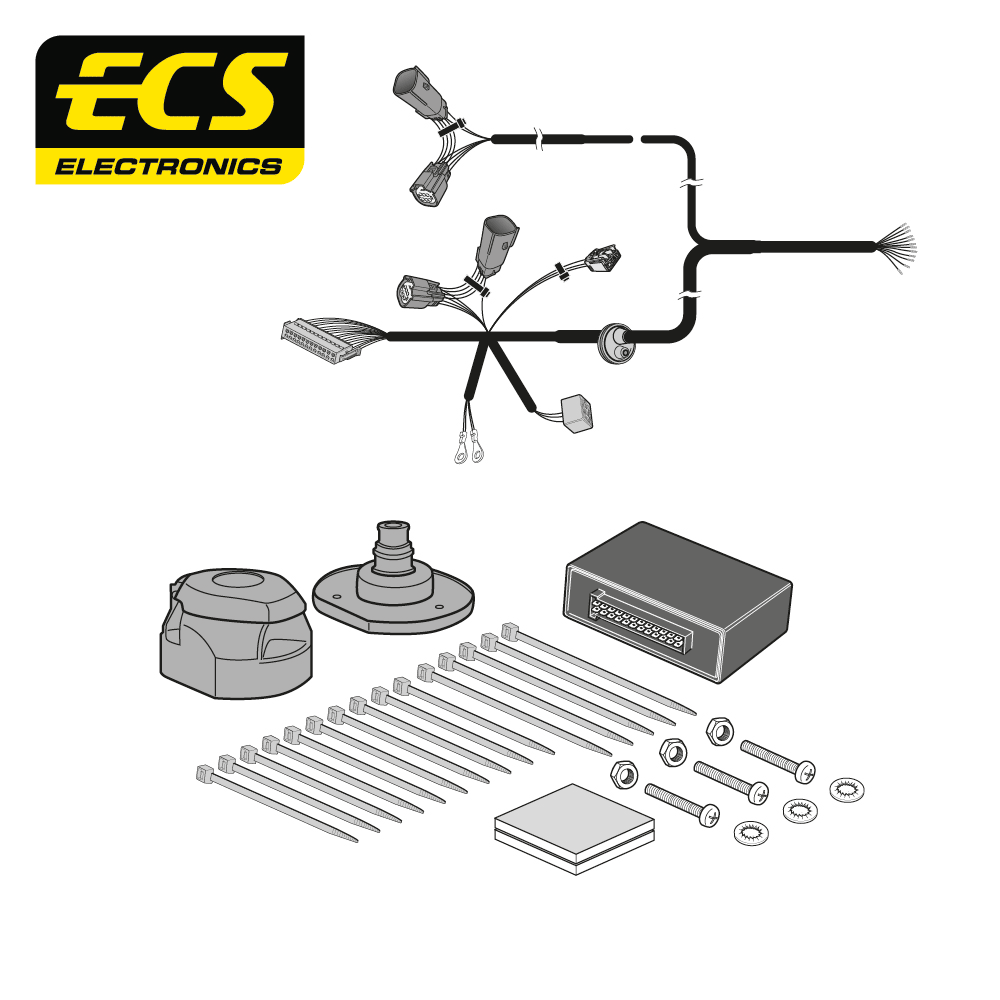 FORD COURIER Van Dedicated Electrics 06/2014 - 12/2023 - FR10013U