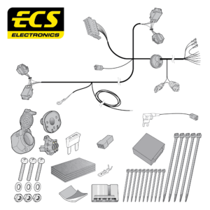 FORD FIESTA Hatchback 7 Pin Dedicated Electrics 10/2012 - 06/2017 - FR10107U