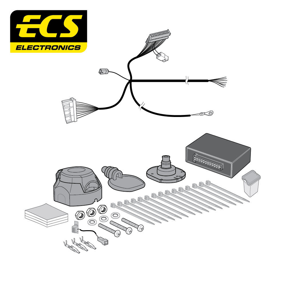 HYUNDAI TUCSON 7 Pin Dedicated Towbar Electrics 05/2024 Onwards - KI15707MU