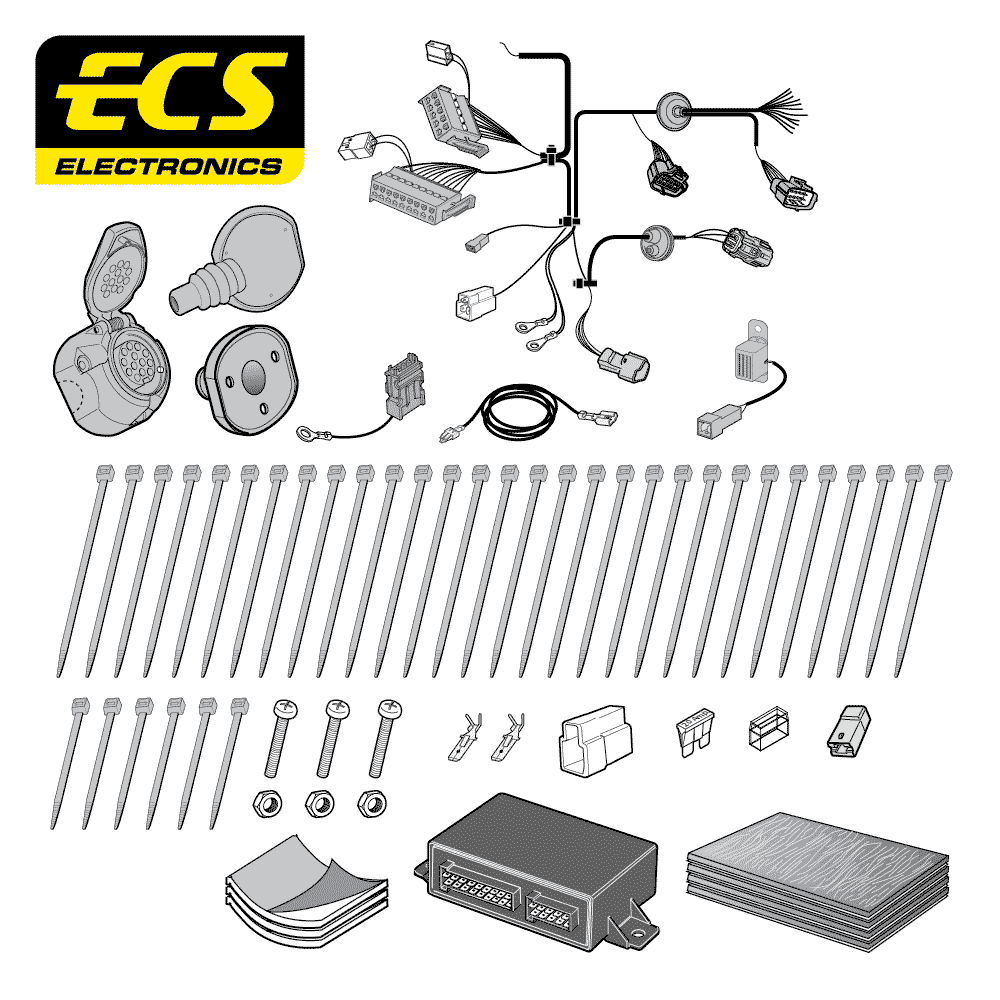 KIA SPORTAGE 13 Pin Dedicated Electrics 08/2010 - 02/2016 - KI066DHU