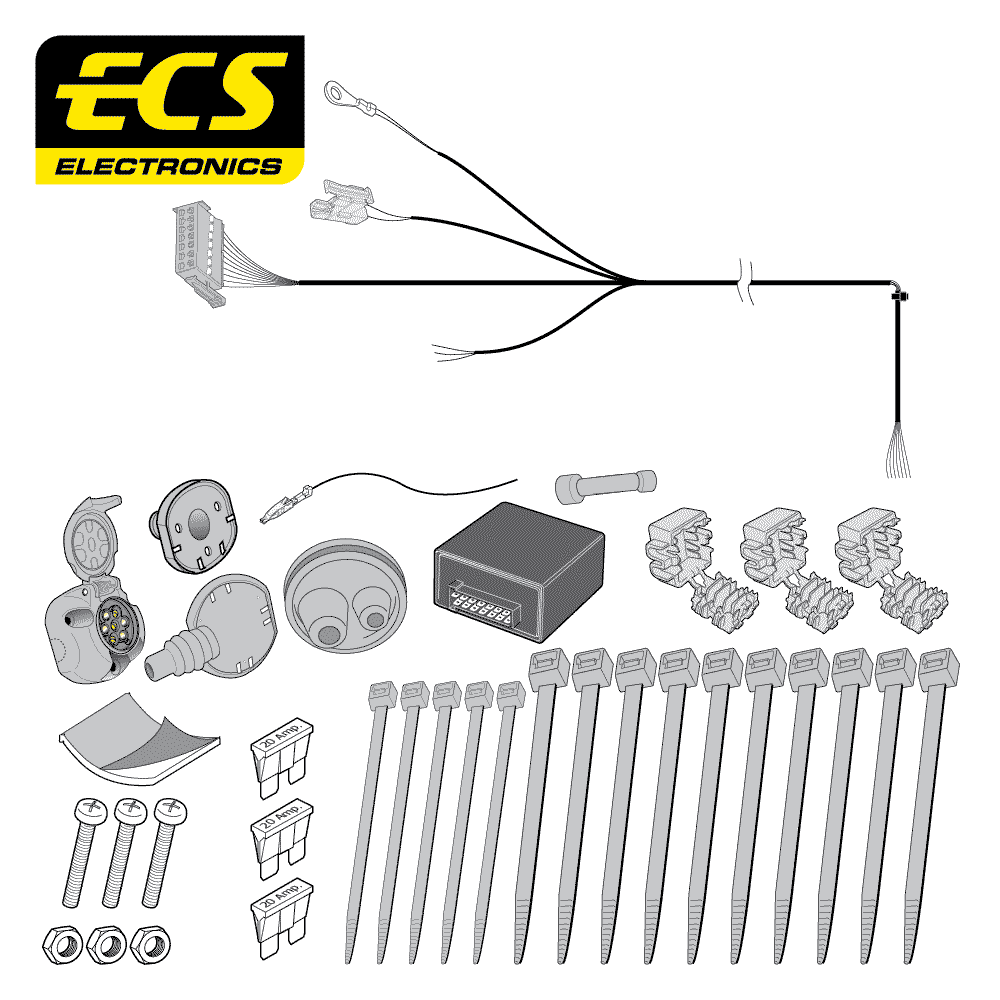 MERCEDES C CLASS Saloon Dedicated Electrics 06/2000 - 02/2007 - MB074B1U