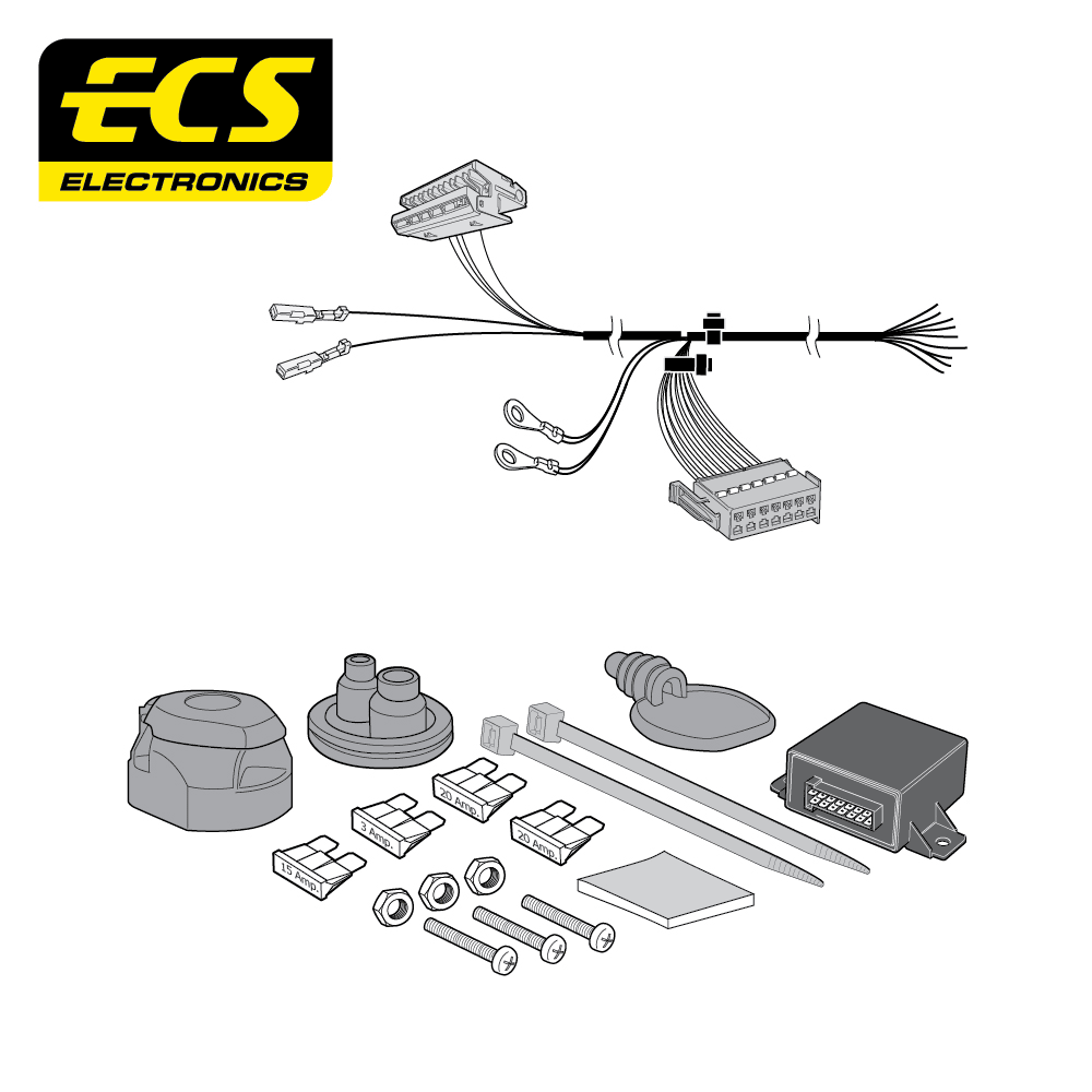 MERCEDES GLK SUV Dedicated Electrics 10/2008 - Onwards - MB076D1U