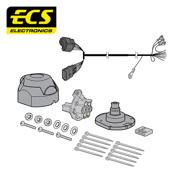 RENAULT MASTER Chassis Cab 7 Pin Towbar Dedicated Electrics 06/2024 - Onwards - RN17207MU