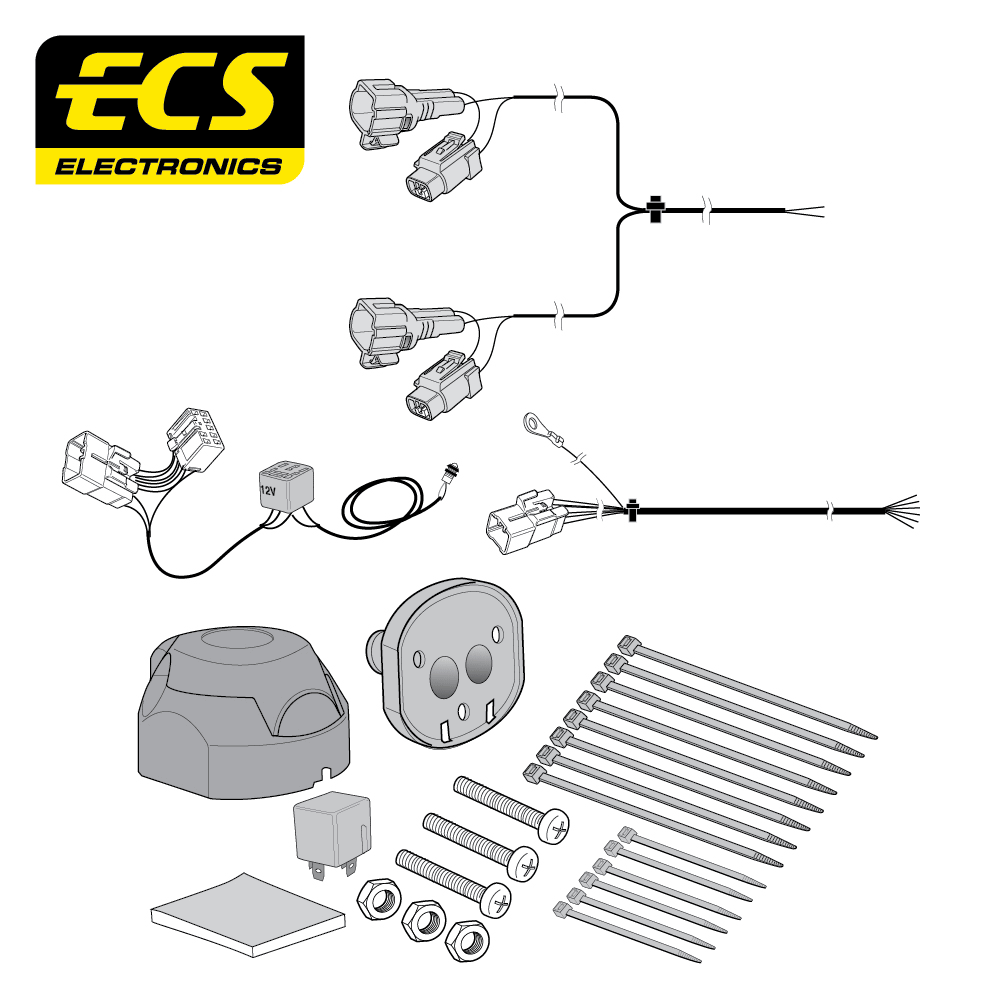 TOYOTA LANDCRUISER SUV Dedicated Electrics 03/2003 - 09/2009 - TO119BLU