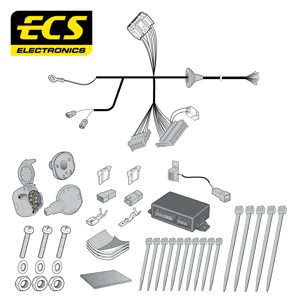 SUZUKI ACROSS 7 Pin Dedicated Electrics 10/2020 - Onwards - TO29507U