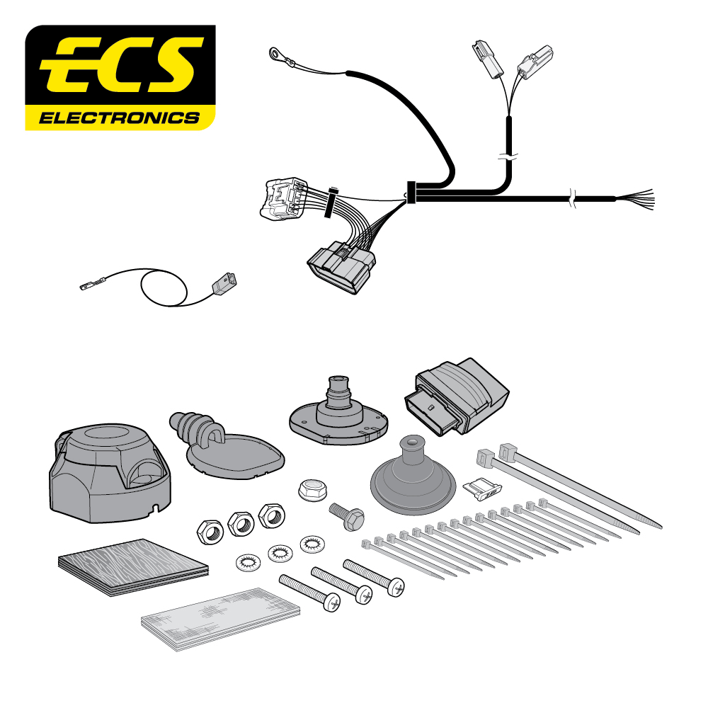 TOYOTA HIGHLANDER SUV Dedicated Electrics 03/2020 - Onwards - TO31507U