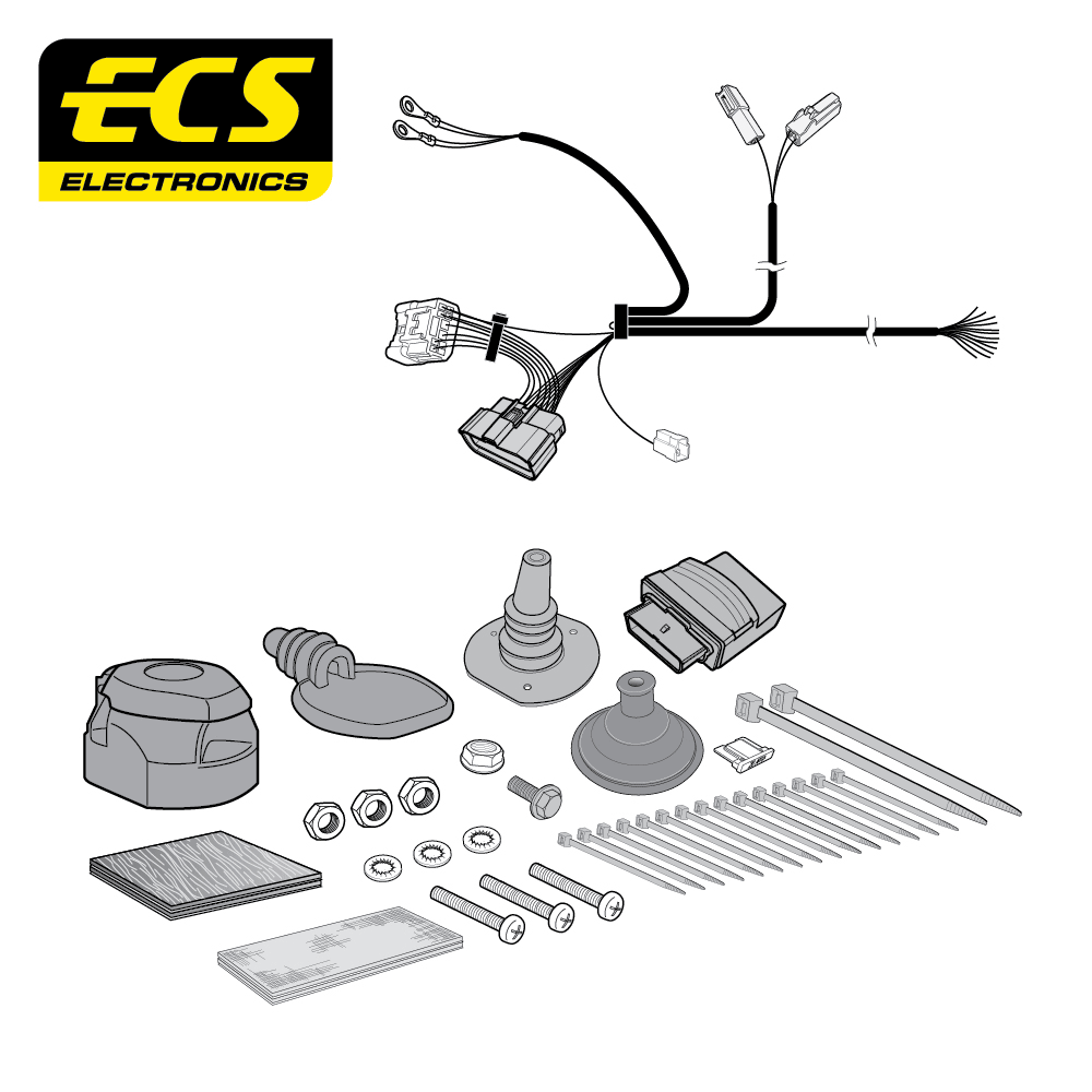 TOYOTA HIGHLANDER SUV Dedicated Electrics 03/2020 - Onwards - TO31513U