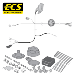 AUDI A1 CITYCARVER Hatchback 7 Pin Dedicated Electrics 11/2019 - 07/2023 - VW20407MU