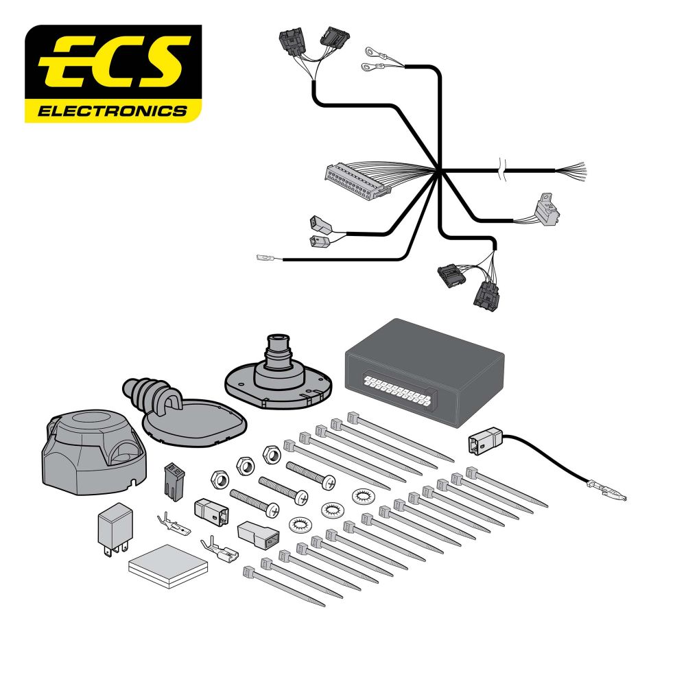 VAUXHALL FRONTERA Electric 7 Pin Dedicated Towbar Electrics 10/2024 Onwards - VA01107